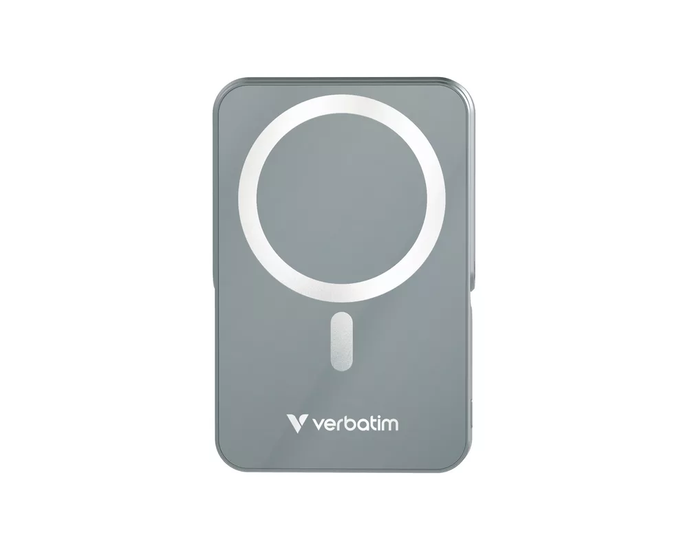 Външна батерия Verbatim Charge 'n' Go Power Bank with Stand Magnetic Wireless 10000mAh Grey 2