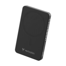  Verbatim Charge 'n' Go Essentials Power Bank Magnetic Wireless 5000mAh Black 799731 32225 на топ цена - PIC.bg