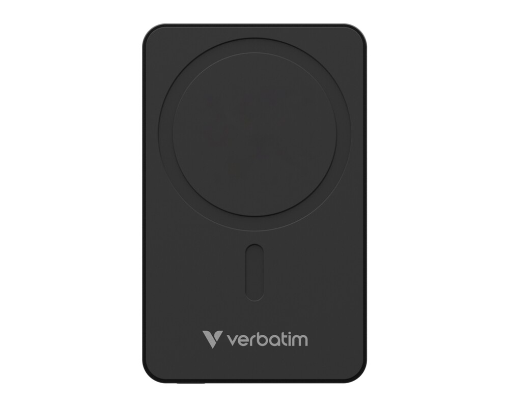 Външна батерия Verbatim Charge 'n' Go Essentials Power Bank Magnetic Wireless 5000mAh Black 2