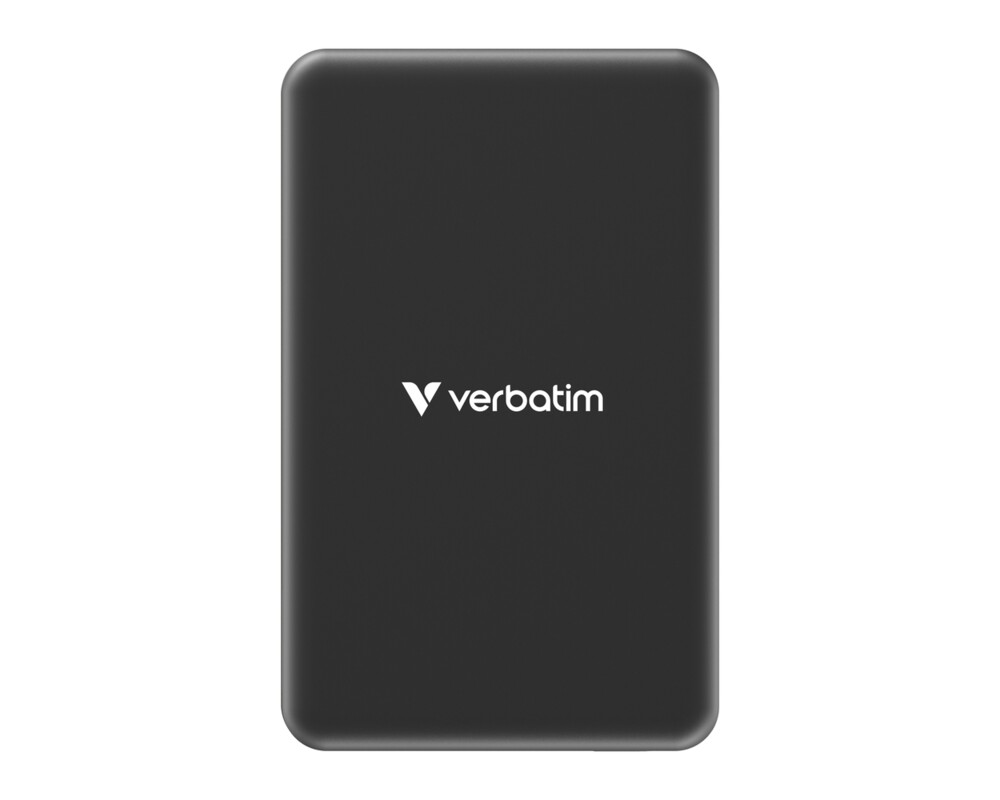 Външна батерия Verbatim Charge 'n' Go Essentials Power Bank Magnetic Wireless 5000mAh Black 3