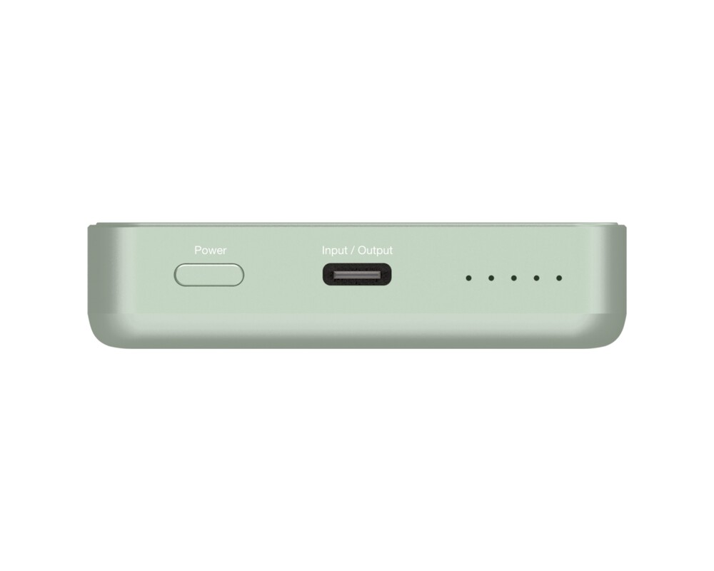 Външна батерия Verbatim Charge 'n' Go Essentials Power Bank Magnetic Wireless 10000mAh Green 3
