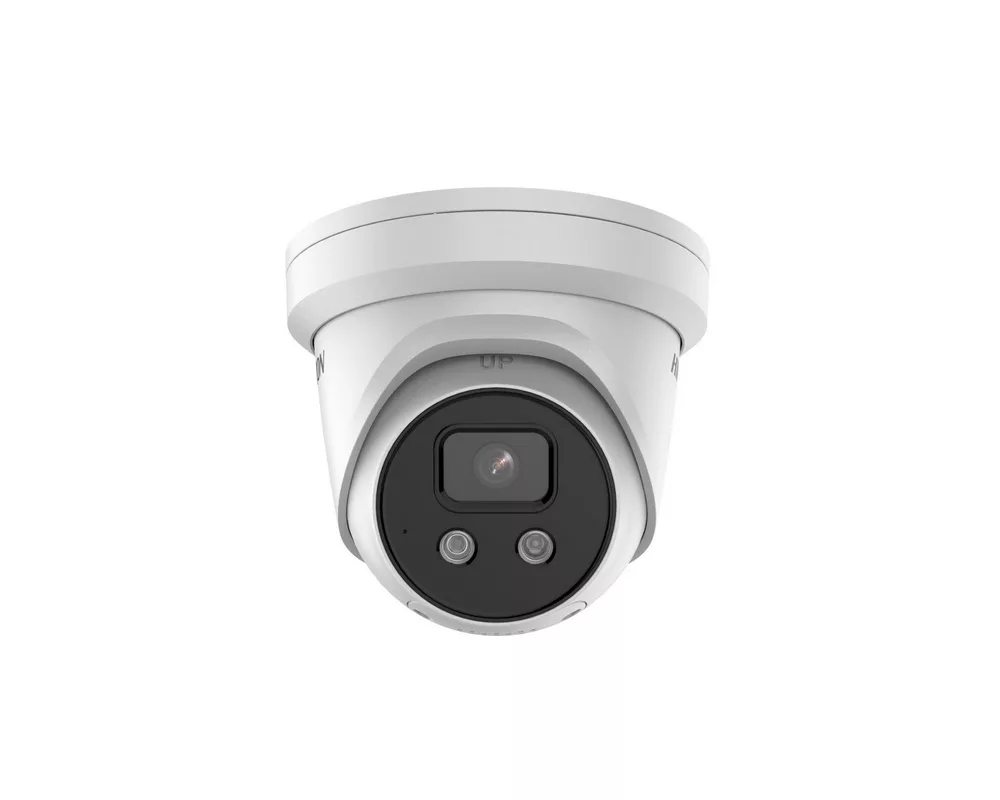 Цифрова IP камера HikVision 4 MP AcuSense Strobe Light and Audible Warning Fixed Turret Network Camera 2