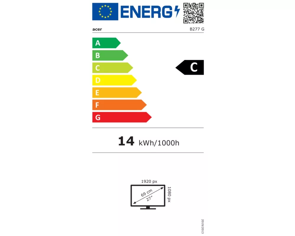 Монитор Acer 27" Vero B277Gbmiprx 5