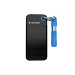 <span>SSD</span> Verbatim Pocket SSD USB 3.2 Gen 2 2TB Black/Blue <span class='catalog-num-in-name'>32195</span> - 