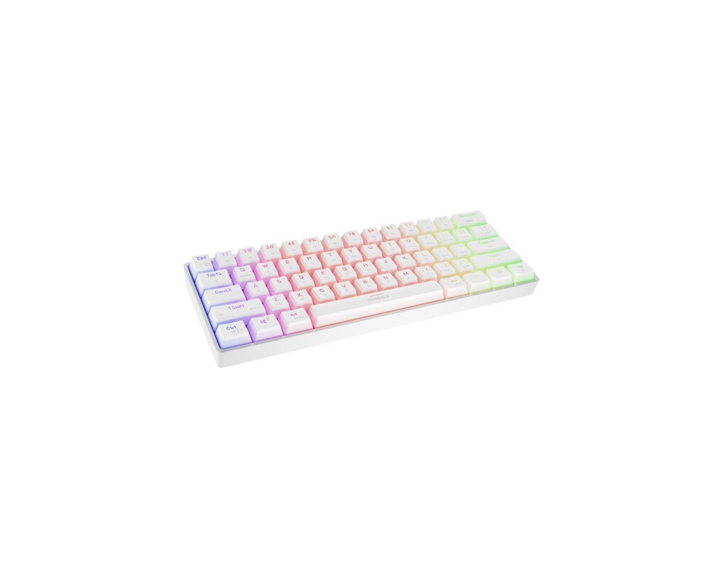 Клавиатура Genesis Mechanical Gaming Keyboard Thor 660 G2 Wireless RGB Backlight WHITE GATERON BROWN 2