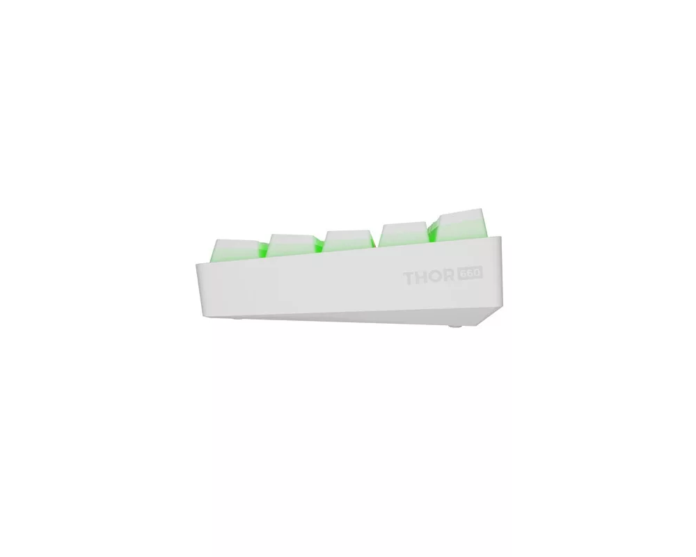 Клавиатура Genesis Mechanical Gaming Keyboard Thor 660 G2 Wireless RGB Backlight WHITE GATERON RED 5
