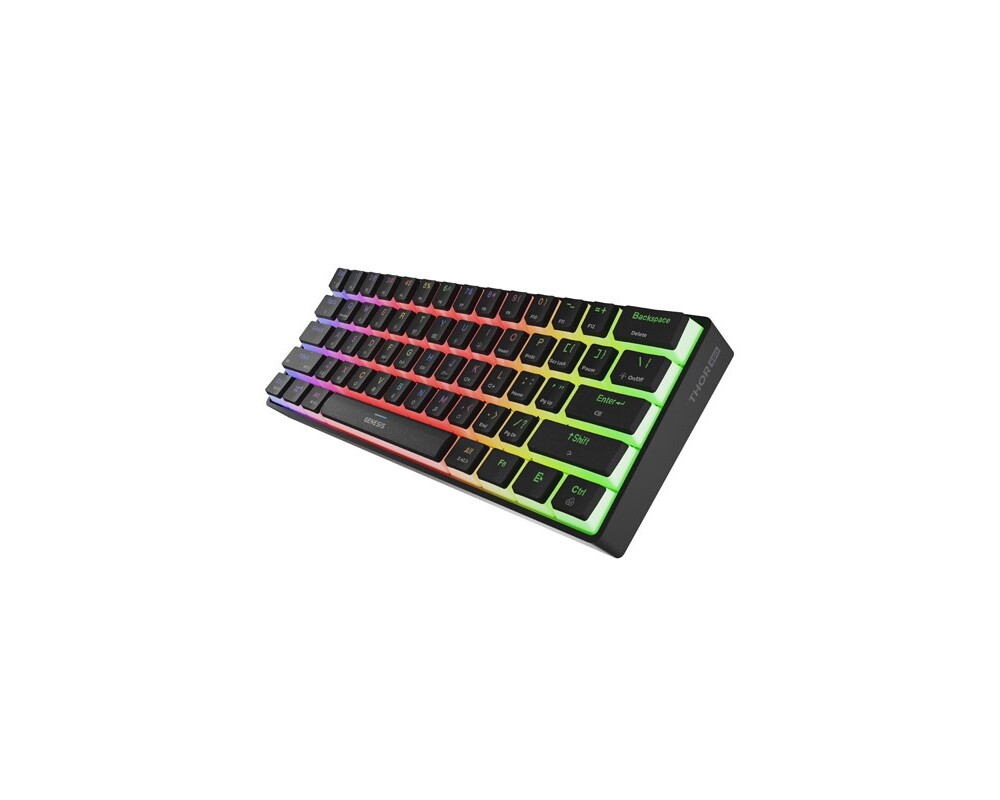 Клавиатура Genesis Mechanical Gaming Keyboard Thor 660 G2 Wireless RGB Backlight BLACK GATERON RED 4