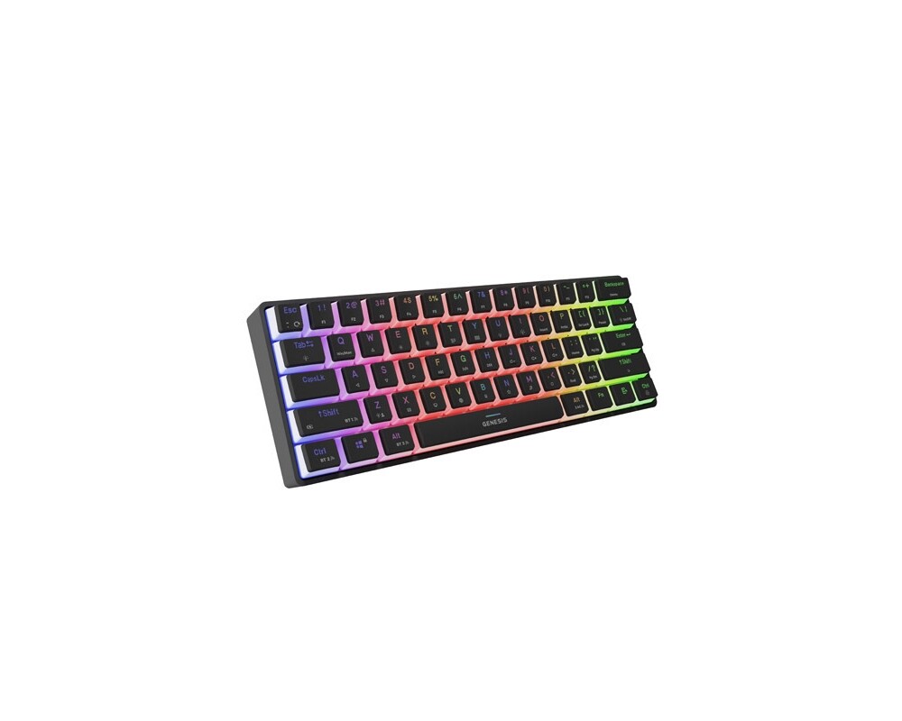 Клавиатура Genesis Mechanical Gaming Keyboard Thor 660 G2 Wireless RGB Backlight BLACK GATERON RED 2
