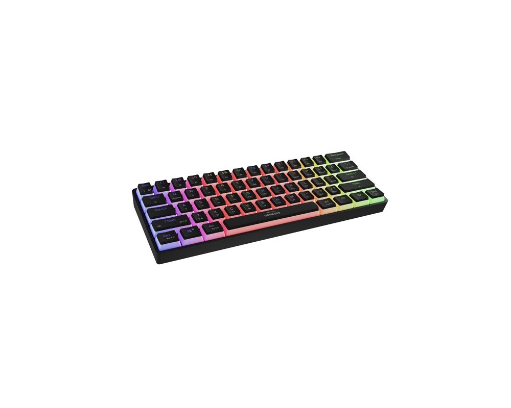 Клавиатура Genesis Mechanical Gaming Keyboard Thor 660 G2 Wireless RGB Backlight BLACK GATERON RED 3