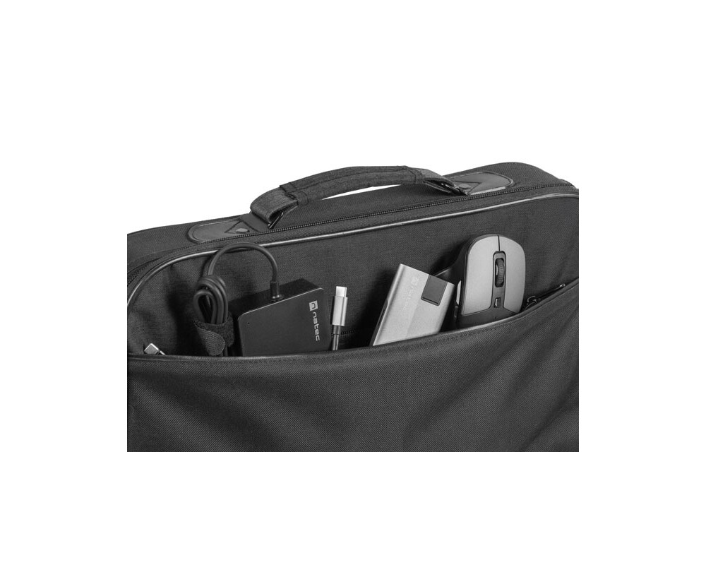 Чанта Natec laptop bag impala 2 14.1'' black 6