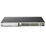 <span>Switch (Комутатор)</span> D-Link 24x100/1000/2500Base-T Layer 3 Stackable Managed Gigabit Switch with 2x10GBASE-T Ports and 4 x 25G SFP28 Ports  <span class='catalog-num-in-name'>DMS-3130-30TS</span> - 