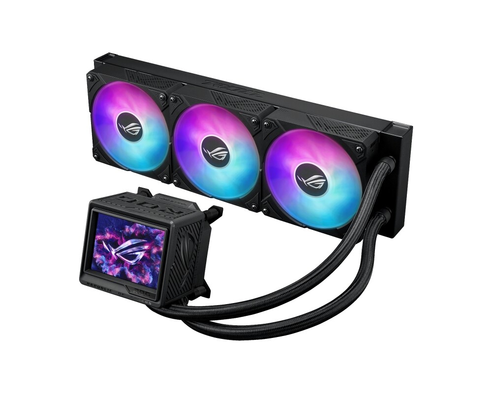 Охладител за процесор ASUS ROG RYUJIN III 360 ARGB EXTREME 3.5" LCD Display 14
