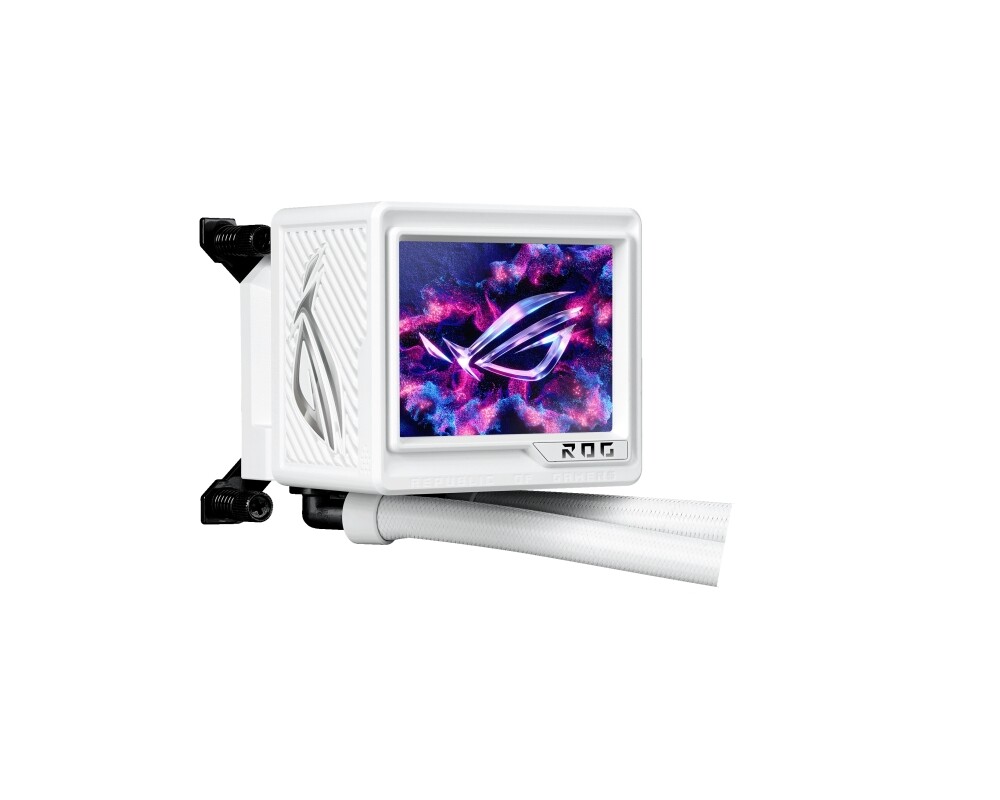 Охладител за процесор ASUS ROG RYUJIN III 360 ARGB EXTREME White Edition 3.5" LCD Display 14