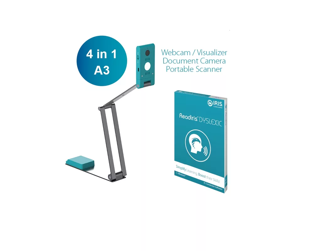 Скенер IRIScan Visualizer 7 Dyslexic 2