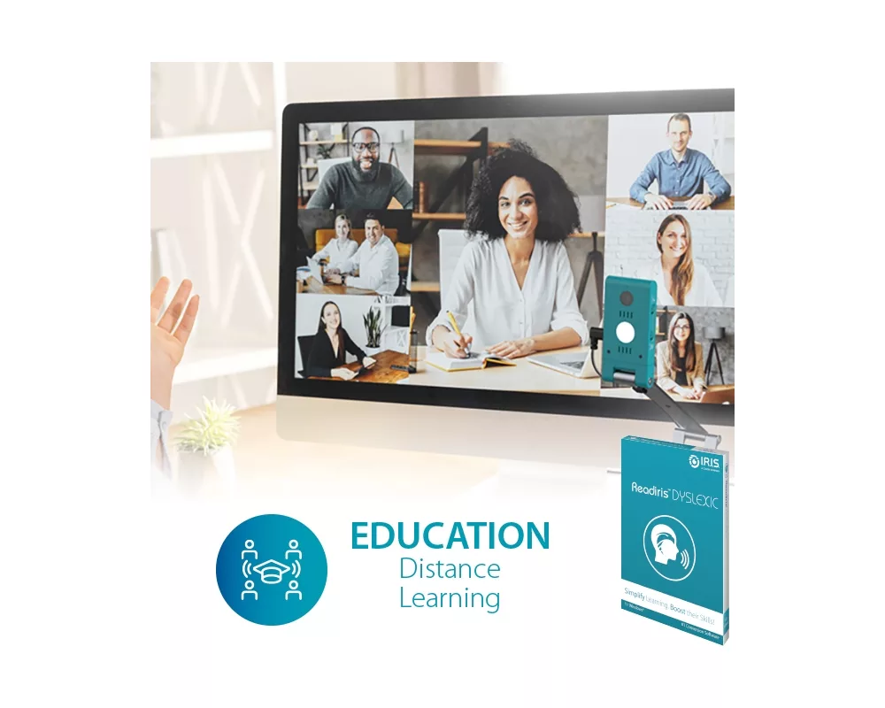 Скенер IRIScan Visualizer 7 Dyslexic 4