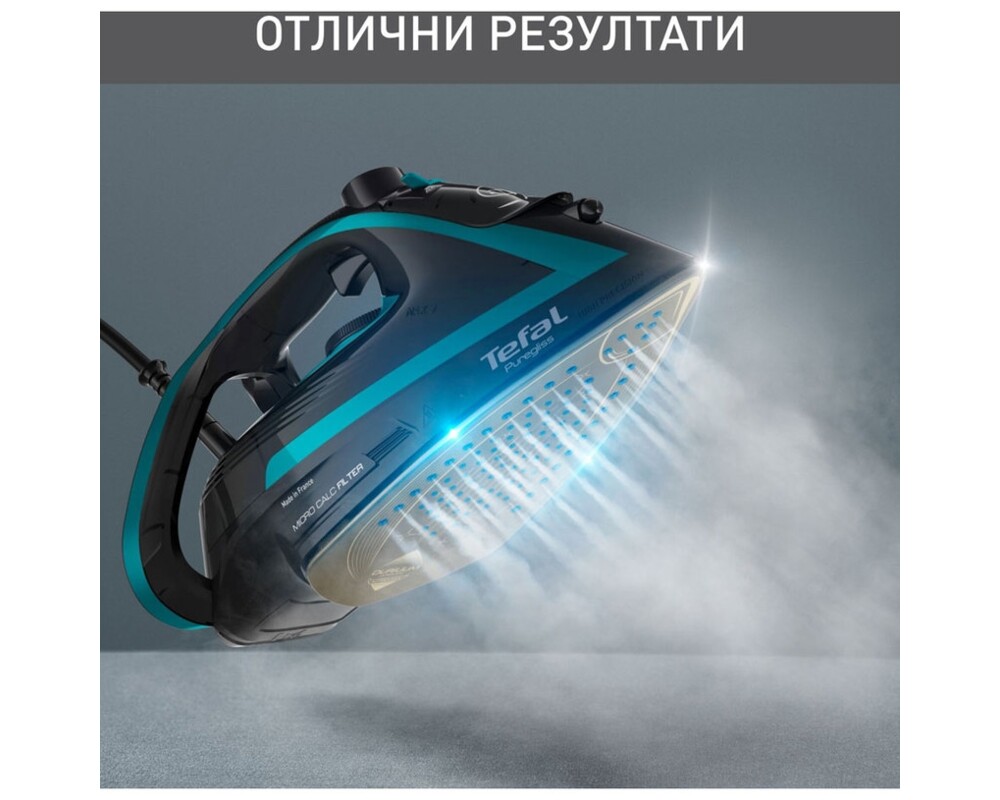 Ютия и парогенератор Tefal FV8066E0 Steam Iron Puregliss 5