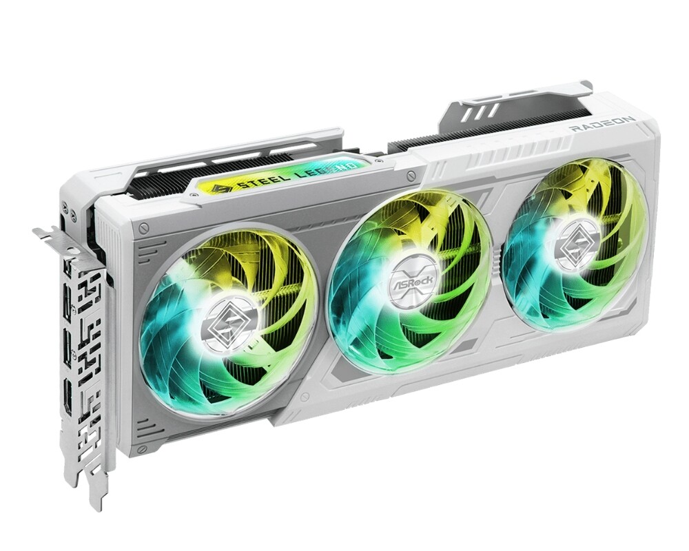 Видеокарта ASRock AMD Radeon RX 9070 XT Steel Legend 9