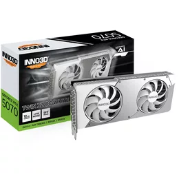  Inno3D GeForce RTX 5070 12GB GDDR7 Twin X2 OC White 806305 N50702-12D7X-195064W на топ цена - PIC.bg