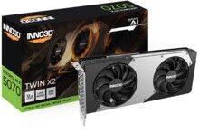  Inno3D GeForce RTX 5070 12GB GDDR7 Twin X2 806306 N50702-12D7-195064N на топ цена - PIC.bg