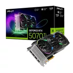 <span>Видеокарта</span> PNY GeForce RTX 5070 Ti 16GB ARGB Triple Fan OC <span class='catalog-num-in-name'>VCG5070T16TFXXPB1-O</span> - 