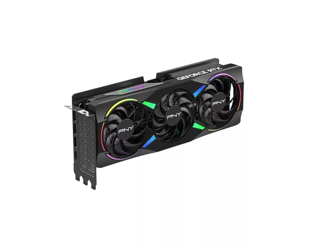 Видеокарта PNY GeForce RTX 5070 Ti 16GB ARGB Triple Fan OC 4