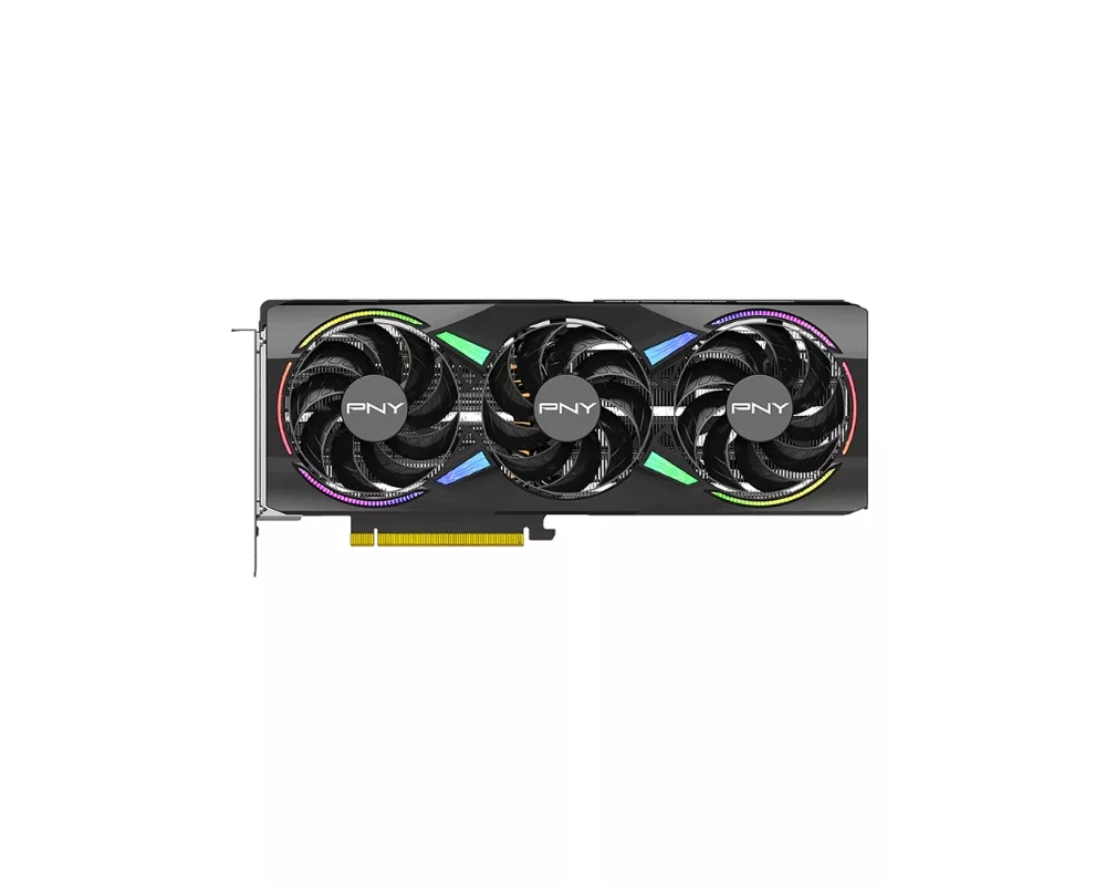 Видеокарта PNY GeForce RTX 5070 Ti 16GB ARGB Triple Fan OC 3