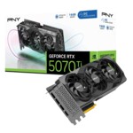 <span>Видеокарта</span> PNY GeForce RTX 5070 Ti 16GB Triple Fan OC <span class='catalog-num-in-name'>VCG5070T16TFXPB1-O</span> - 