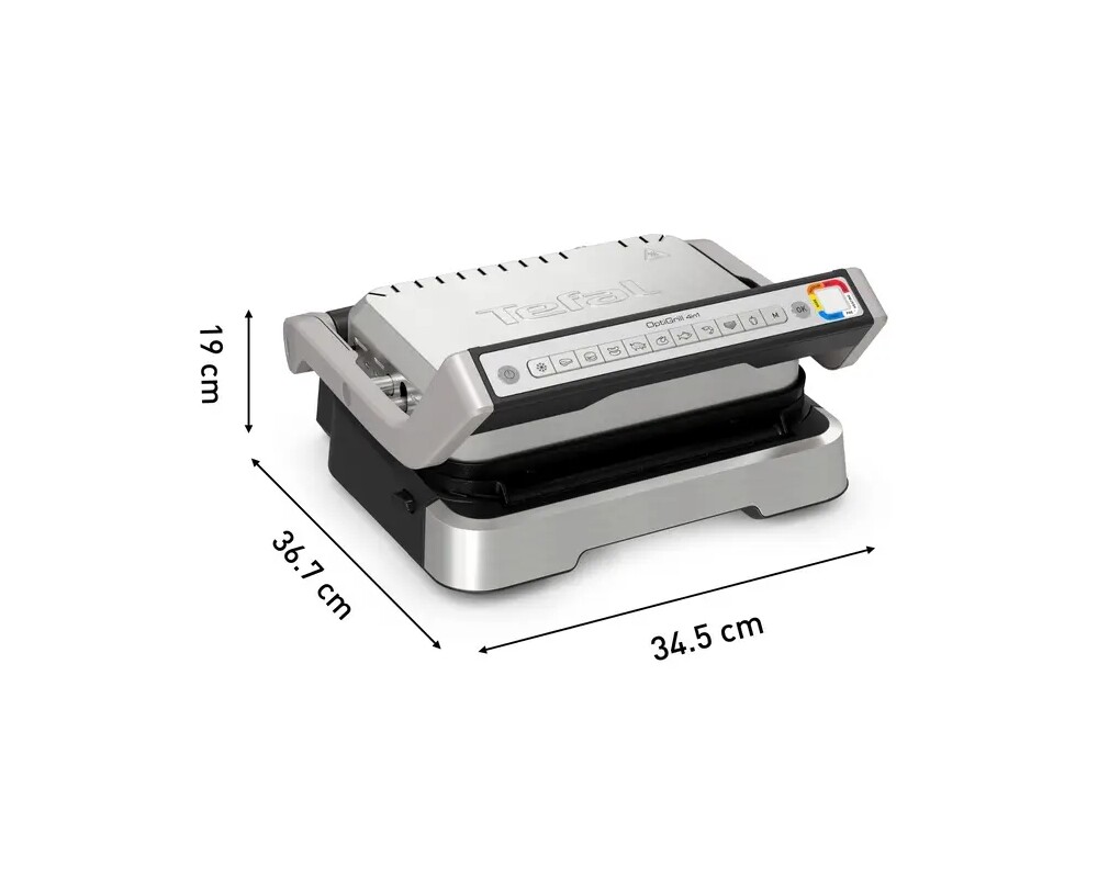 Грил и скара Tefal GC774D30 Optigrill 4In1 Inox 8