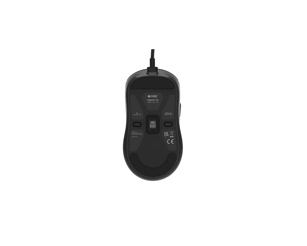 Мишка Fury Gaming Mouse Tanto T4 12000DPI Optical With Software RGB Backlight Black 5
