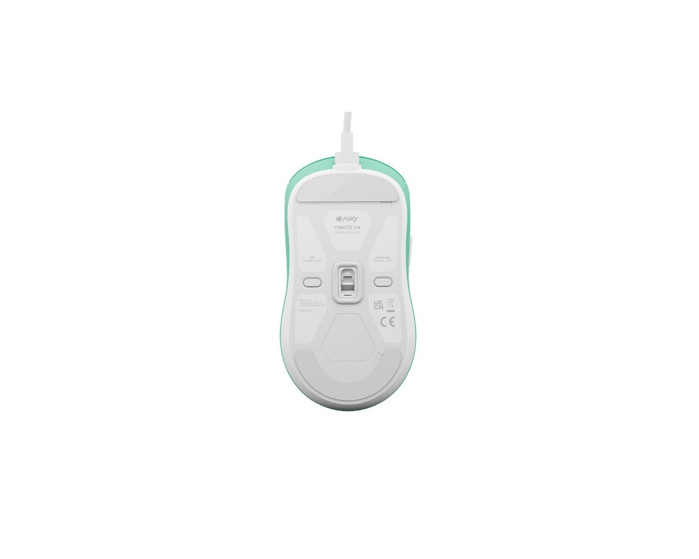 Мишка Fury Gaming Mouse Tanto T4 12000DPI Optical With Software RGB Backlight Mint 10
