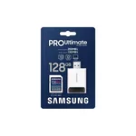 Флаш карта Samsung 128GB SD Card PRO Ultimate with USB Reader 7