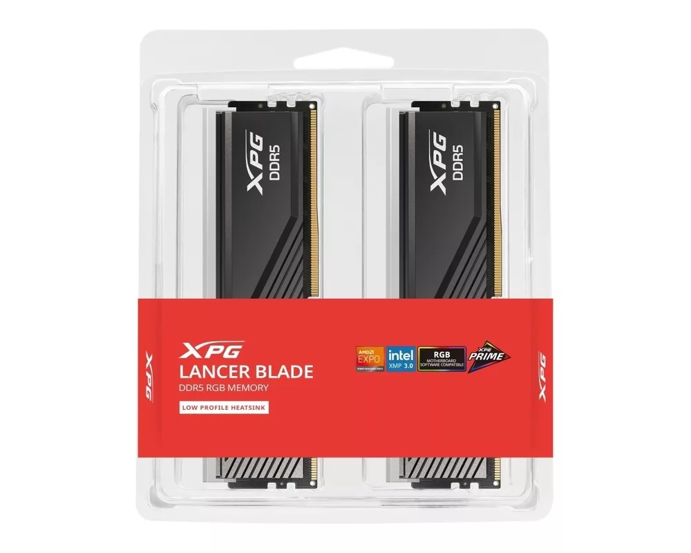 Памет ADATA LANCER BLADE RGB 48GB (2x24GB) DDR5 6000 MHz U-DIMM White 2