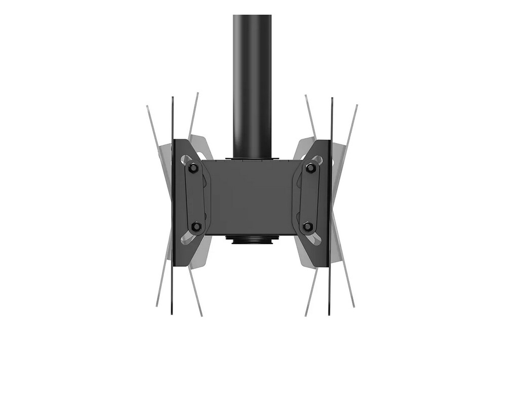Стойка Neomounts Back-to-Back Screen Ceiling Mount (Height: 106-156 cm) 4