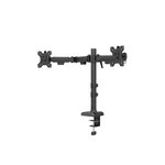 Стойка Neomounts Nero Double Flat Screen Desk Mount (phone holder+Quick-fix clamp/grommet) 2