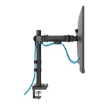 Стойка Neomounts Nero Double Flat Screen Desk Mount (phone holder+Quick-fix clamp/grommet) 12