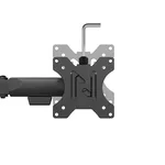 Стойка Neomounts Nero Double Flat Screen Desk Mount (phone holder+Quick-fix clamp/grommet) 7