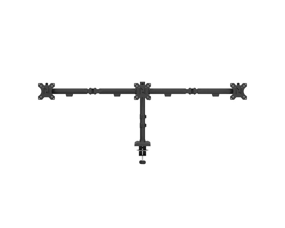 Стойка Neomounts Nero Triple Flat Screen Desk Mount  (phone holder+Quick-fix clamp/grommet) 3