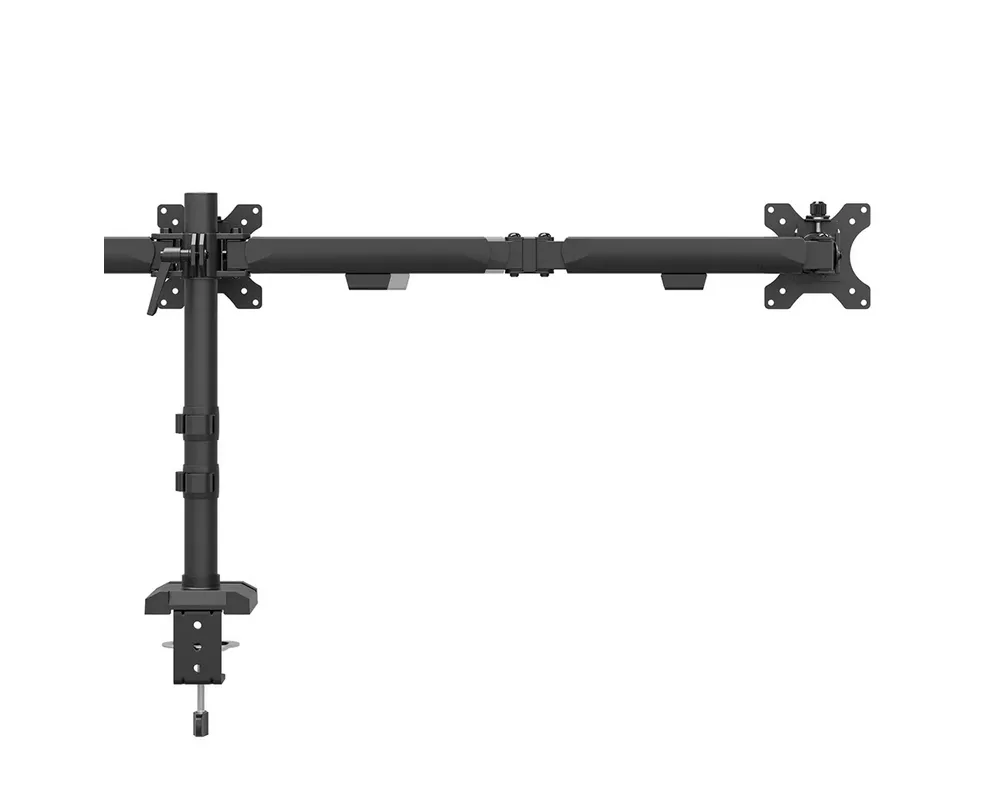 Стойка Neomounts Nero Triple Flat Screen Desk Mount (phone holder+Quick-fix clamp/grommet) 10