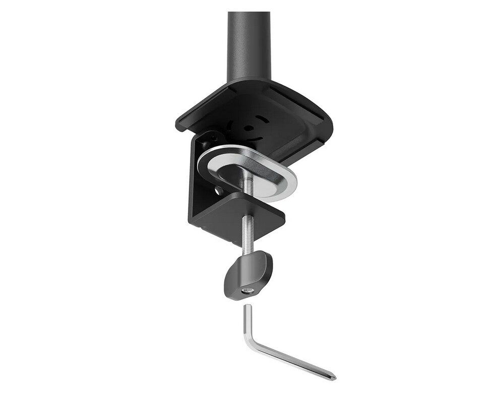 Стойка Neomounts Nero Triple Flat Screen Desk Mount  (phone holder+Quick-fix clamp/grommet) 5
