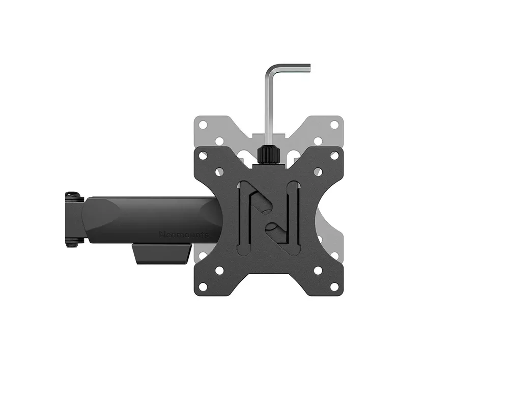 Стойка Neomounts Nero Triple Flat Screen Desk Mount (phone holder+Quick-fix clamp/grommet) 7