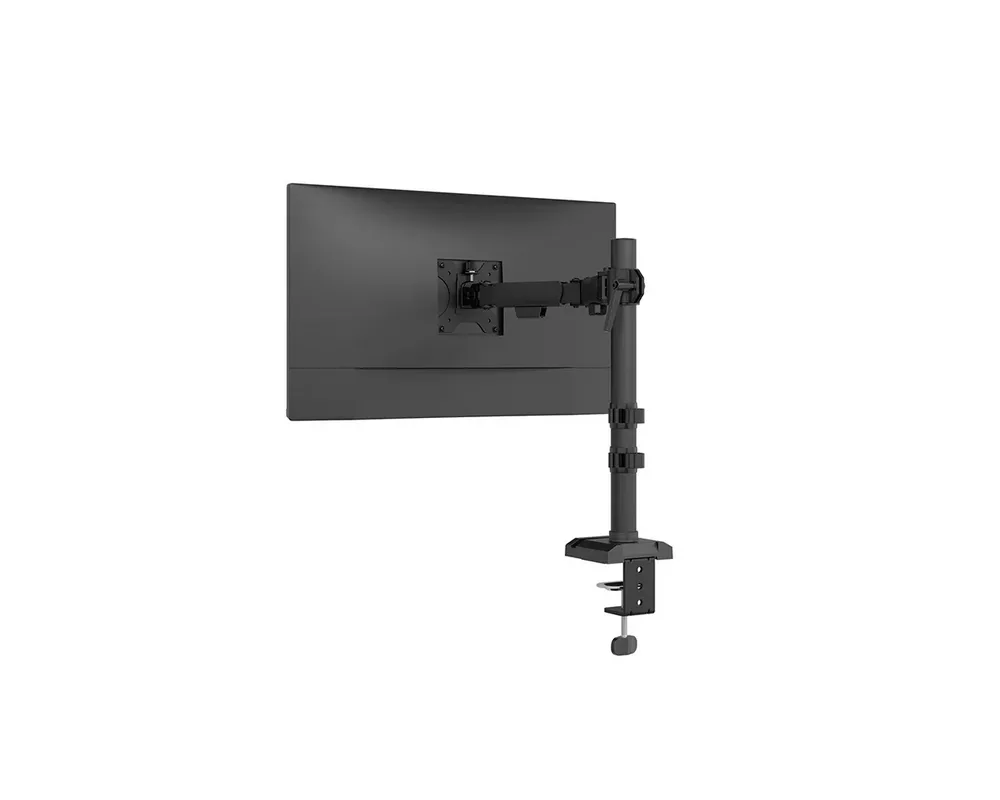 Стойка Neomounts Nero Single Flat Screen Desk Mount (phone holder+Quick-fix clamp/grommet) 4