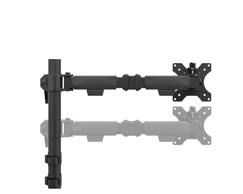 Стойка Neomounts Nero Single Flat Screen Desk Mount (phone holder+Quick-fix clamp/grommet) 6