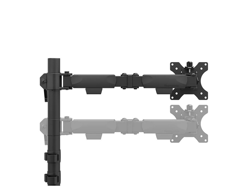 Стойка Neomounts Nero Single Flat Screen Desk Mount (phone holder+Quick-fix clamp/grommet) 6