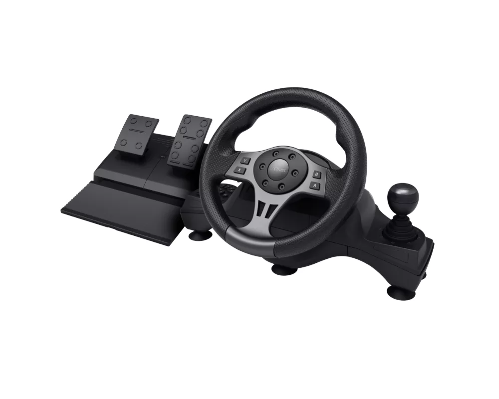 Волан TRUST GXT 289 Movi Racing wheel - Black 4