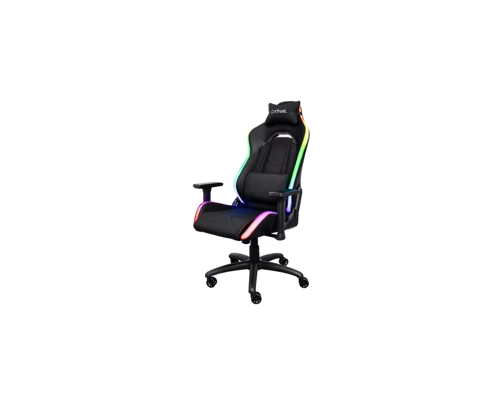 Геймърски стол TRUST GXT719 Ruya RGB Gaming Chair Black 2