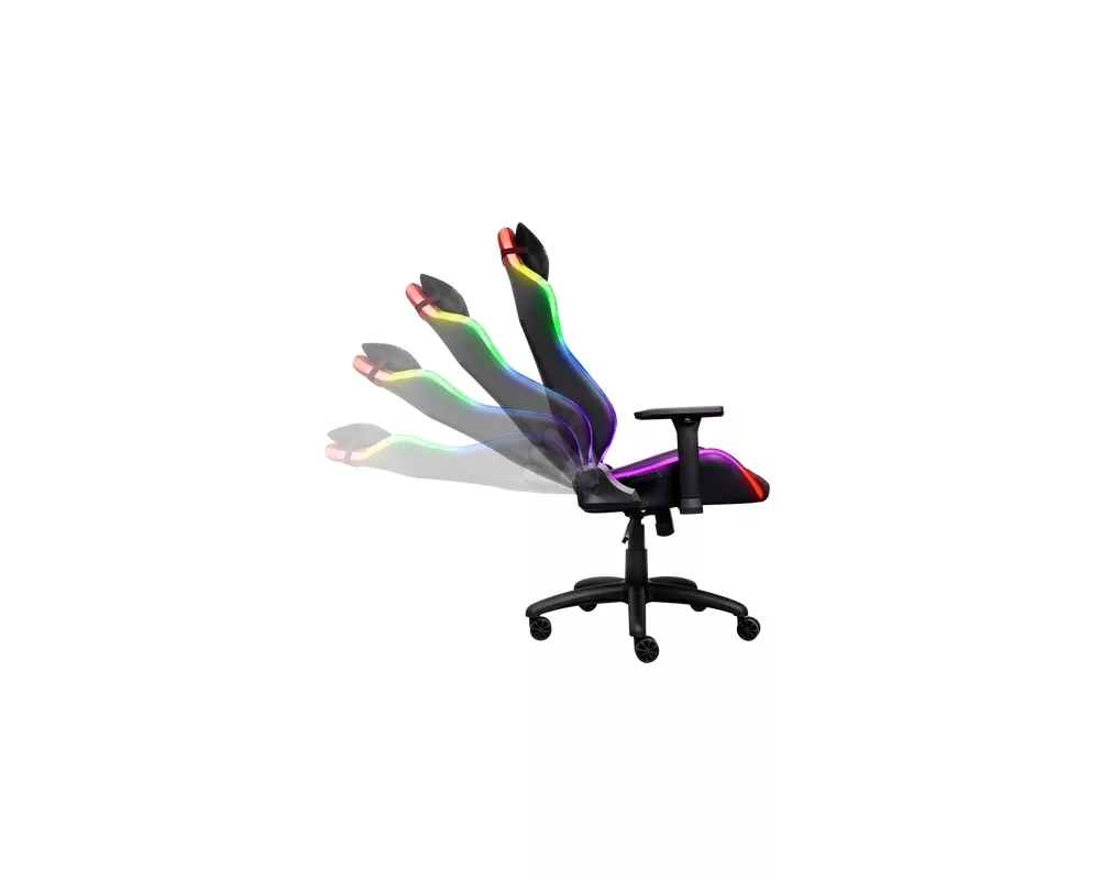 Геймърски стол TRUST GXT719 Ruya RGB Gaming Chair Black 4