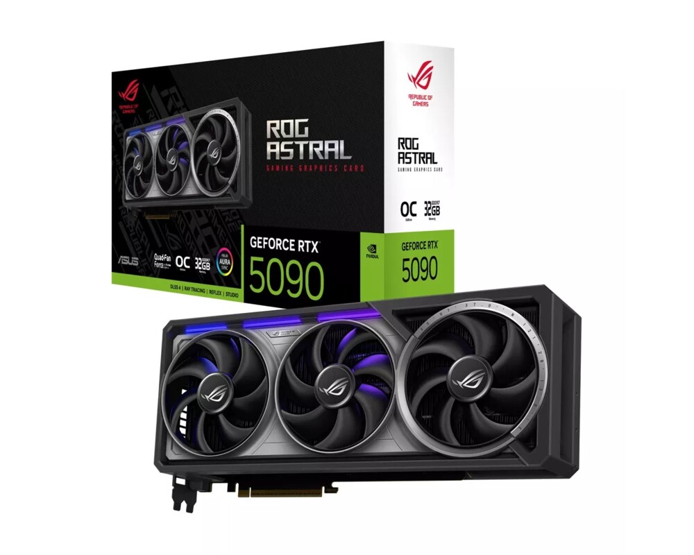 Видеокарта ASUS ROG Astral RTX 5090 OC 32GB GDDR7 13