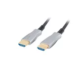 <span>Кабел</span> Lanberg HDMI M/M v2.0 cable 100m optical black aoc <span class='catalog-num-in-name'>CA-HDMI-20FB-1000-BK</span> - 