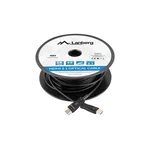 Кабел Lanberg HDMI M/M v2.1 cable 40m optical black aoc 3