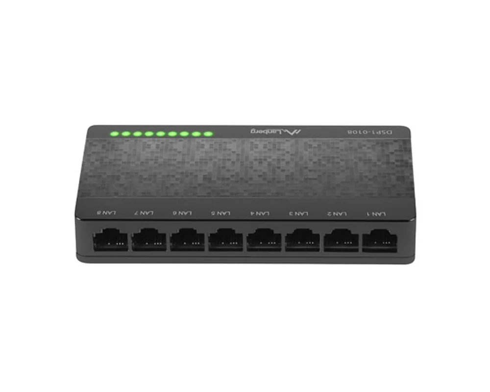 Switch (Комутатор) Lanberg switch DSP1-0108 8-port 2